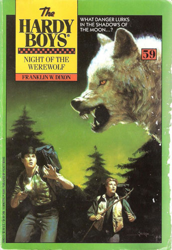 Hardy Boys 59: Night of the Werewolf by Franklin W. Dixon, Paperback